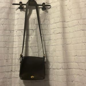 VINTAGE COACH Black Legacy Messenger Crossbody